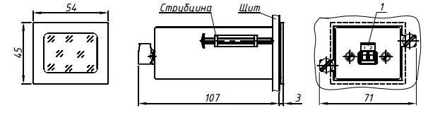 Монтажный чертёж МТМ-ТСМ