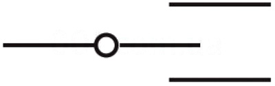 Рис.1. Схема подключения переключателя клавишного KCD1-2-103