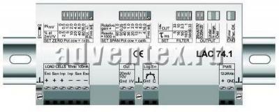 Аналоговый тензопреобразователь-усилитель LAC 74.1 фото 1