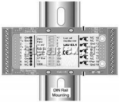 Аналоговый тензопреобразователь-усилитель LAU 63.1/73.1 фото 1